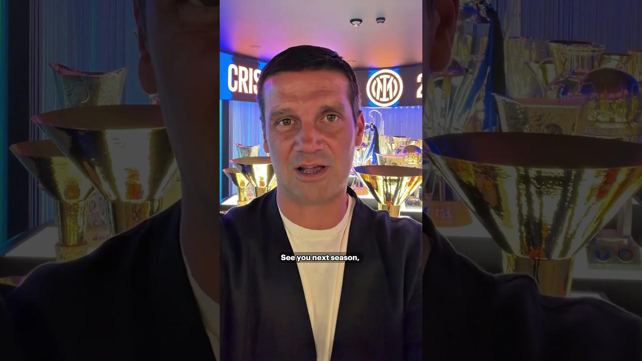 All of Chivu’s love for our colours in a special video message 📲