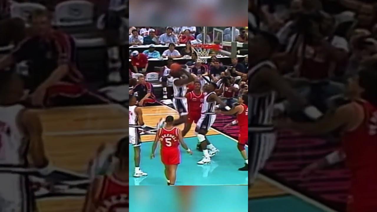 MJ in his prime was pure athletic poetry in motion 🐐 #AmeriCup