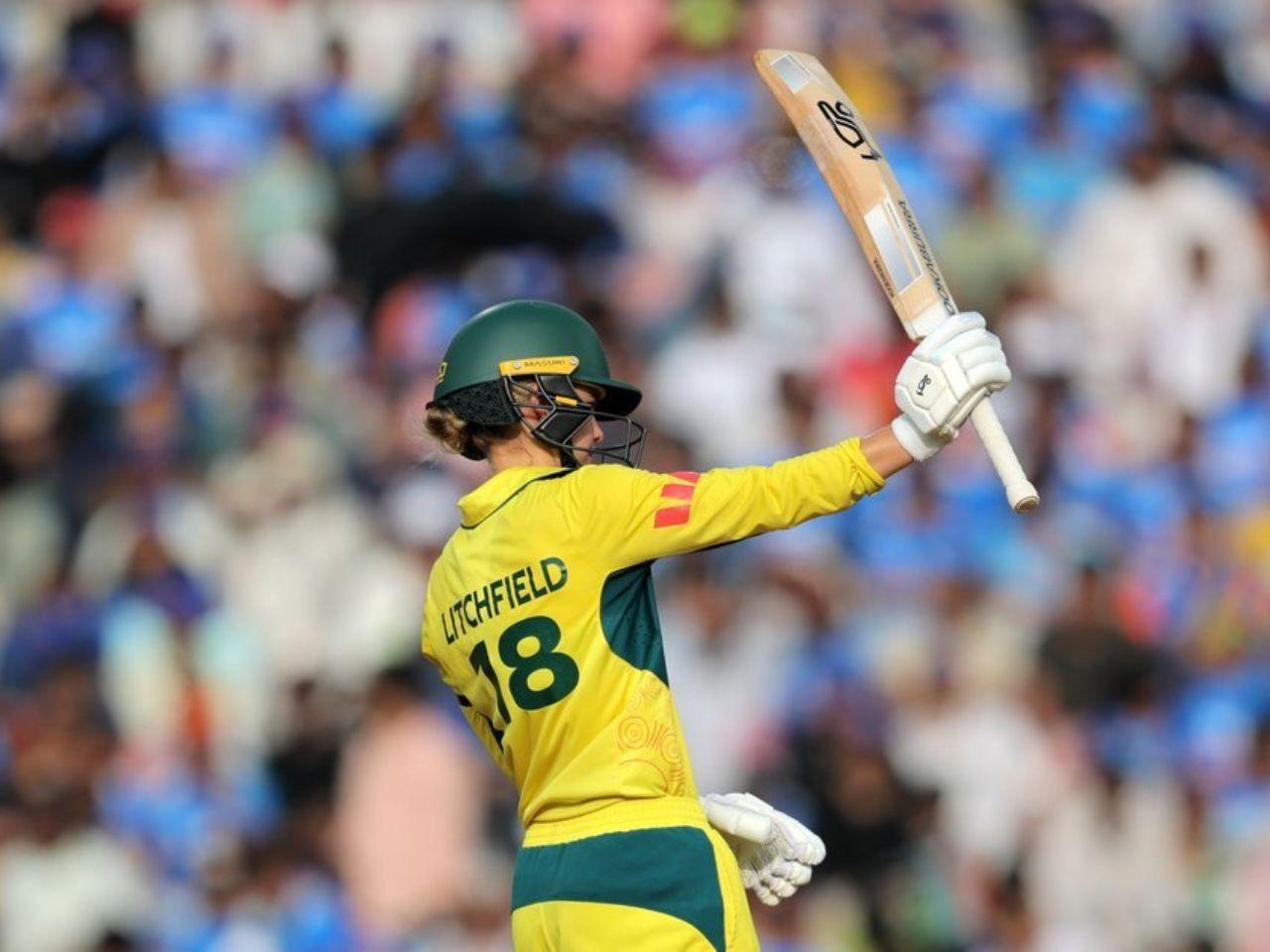 Phoebe Litchfield's Magical Century Bewitches Cricket Fans