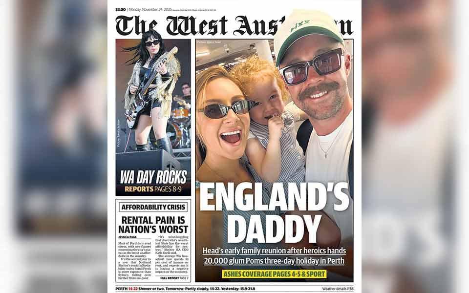 Ashes 2025-26: Travis Head Dominates, Poms Left Crying
