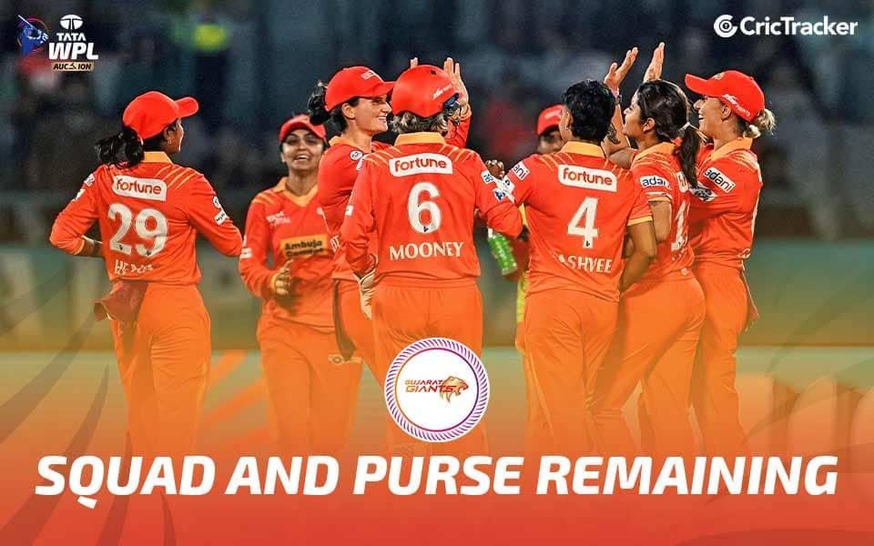 Gujarat Giants Women 2026: Auction Madness and Squad Shakeup