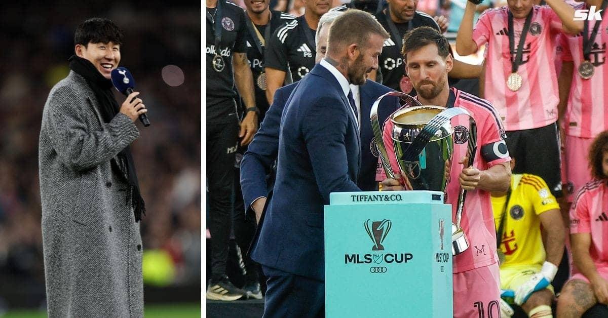 Son says I let Messi win this time, next year is mine!