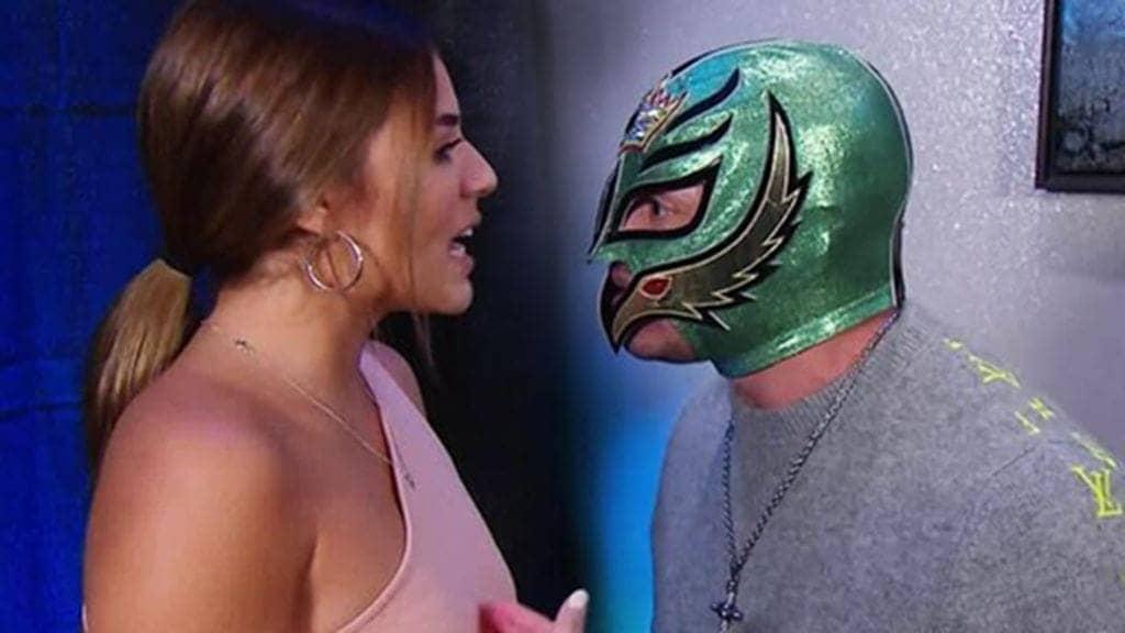 Aalyah Mysterio hikes with dad while wrestling drama unfolds