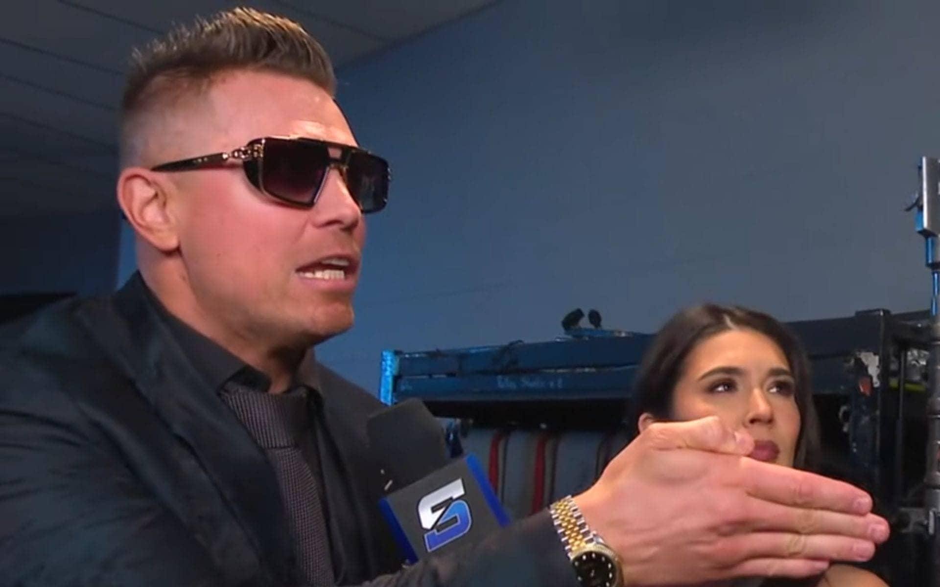 The Miz and Je'Von Evans: A Playful Backstage Showdown