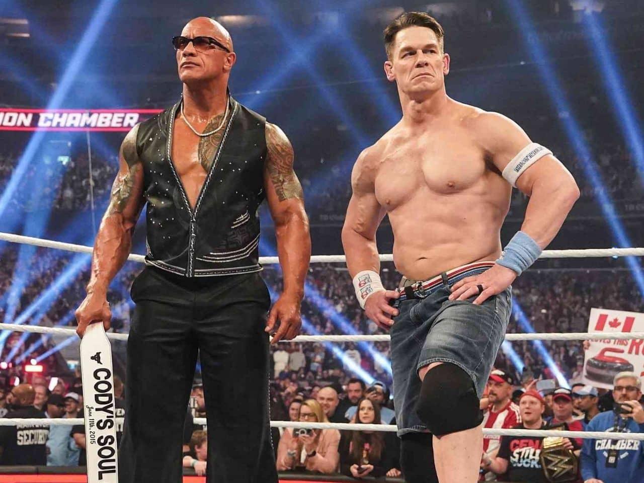 A Magical Showdown: Cena and The Rock's Enchanted Reunion