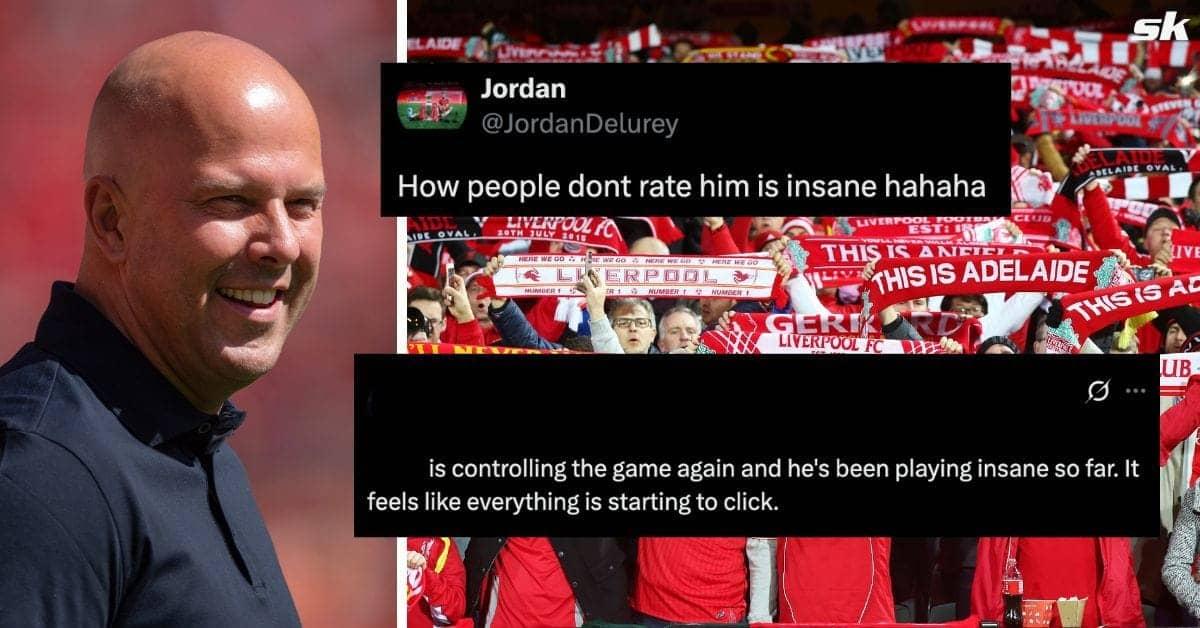 Liverpool fans ecstatic as Wirtz shines in 2-0 win
