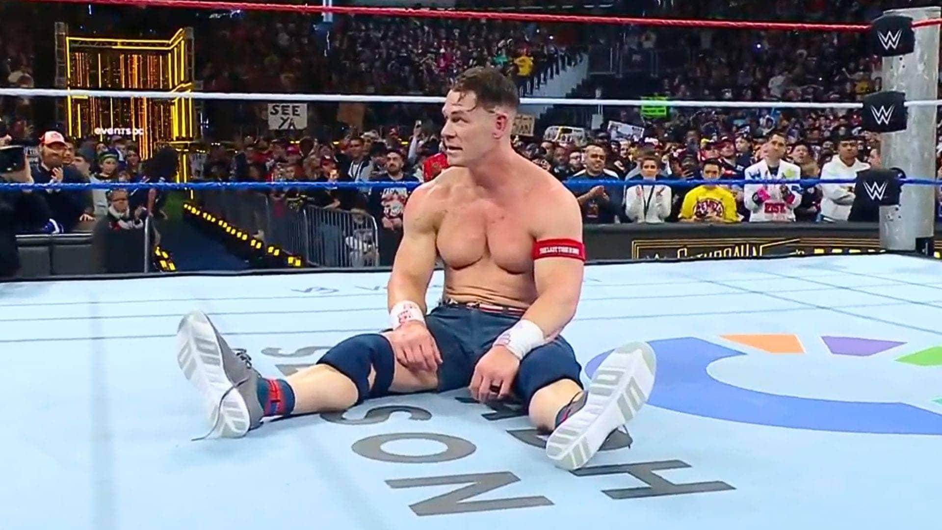 John Cena hangs up his boots as legends pay tribute