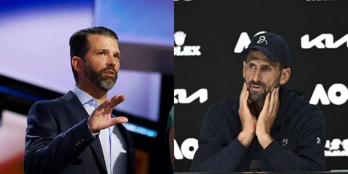 Trump Jr. Stirs the Pot Linking Djokovic to Bondi Chaos