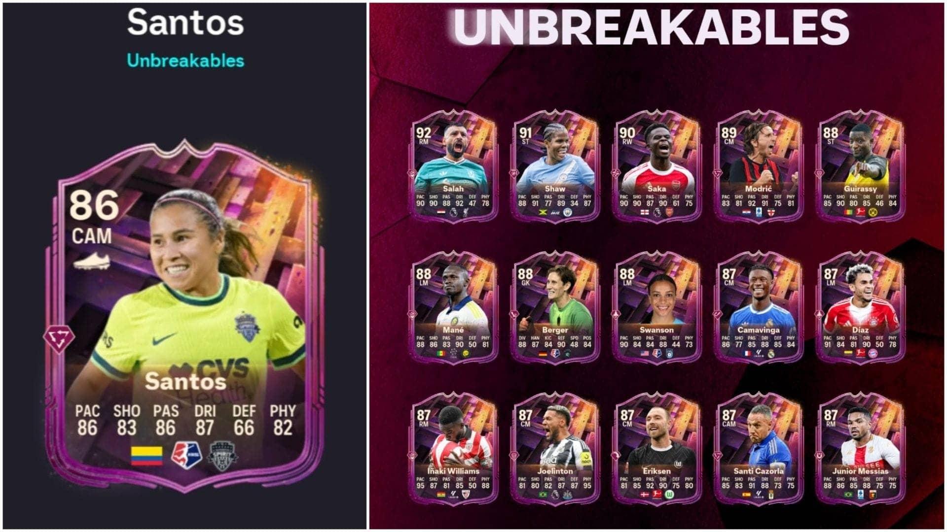 Leicy Santos Unbreakables SBC: 20,000 Mein Zabardast Card!