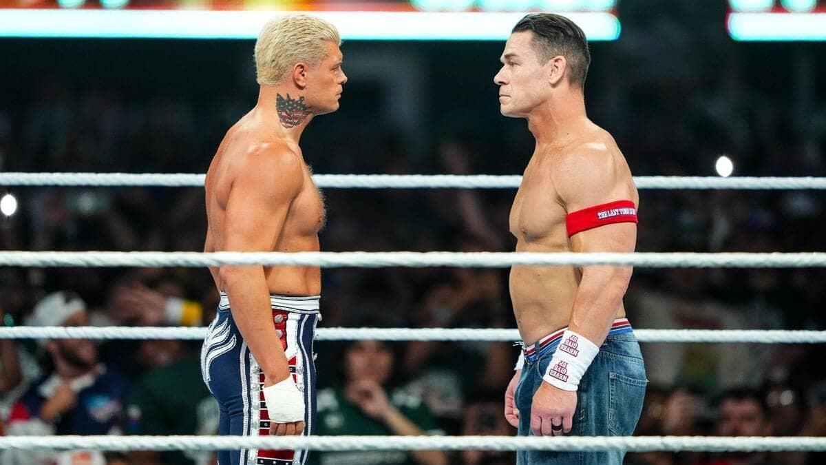 Cody Rhodes sobs as Cena retires, McIntyre takes shots