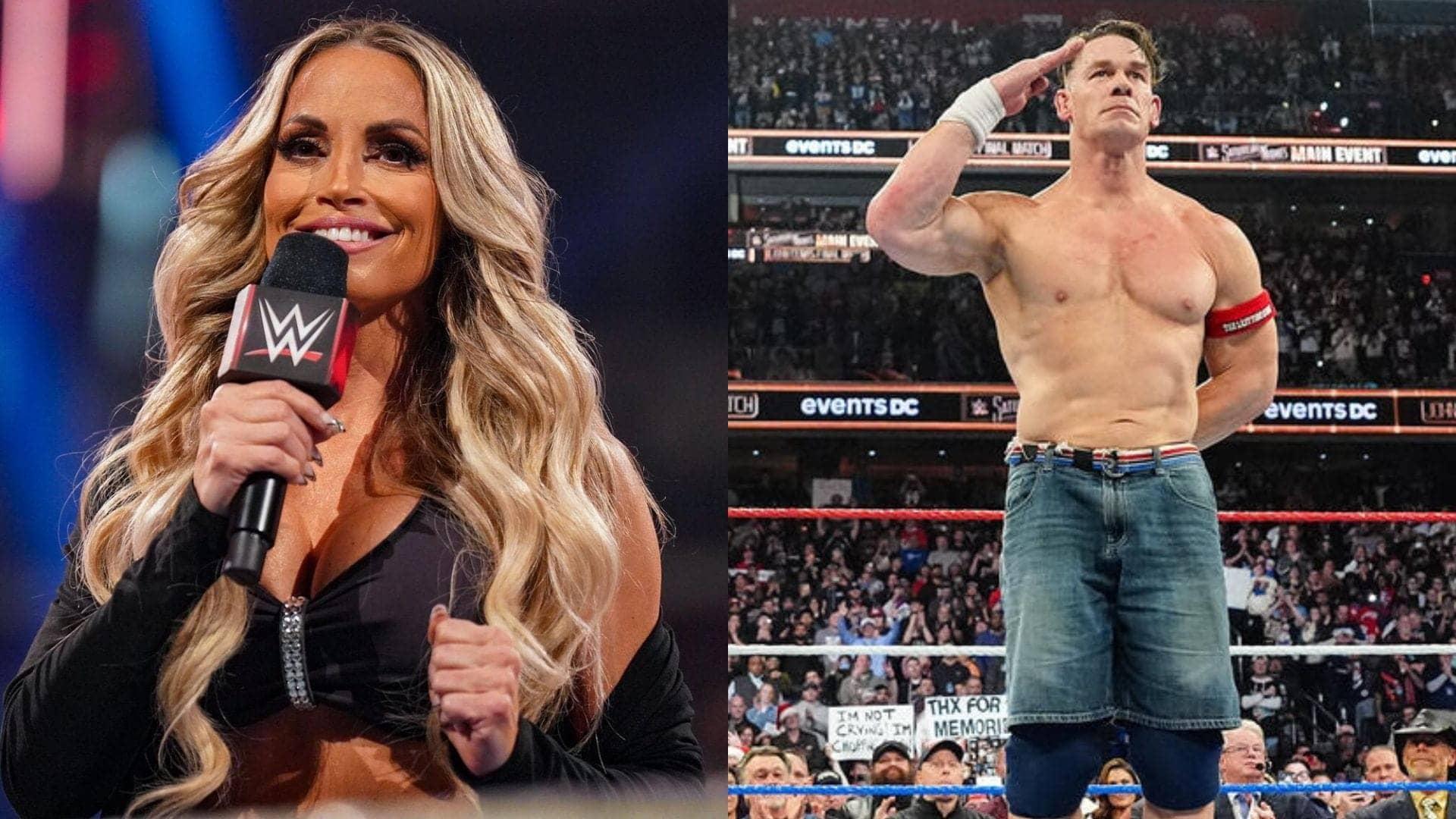 Trish Stratus Rides the Cena Wave: WWE Drama Unfolds