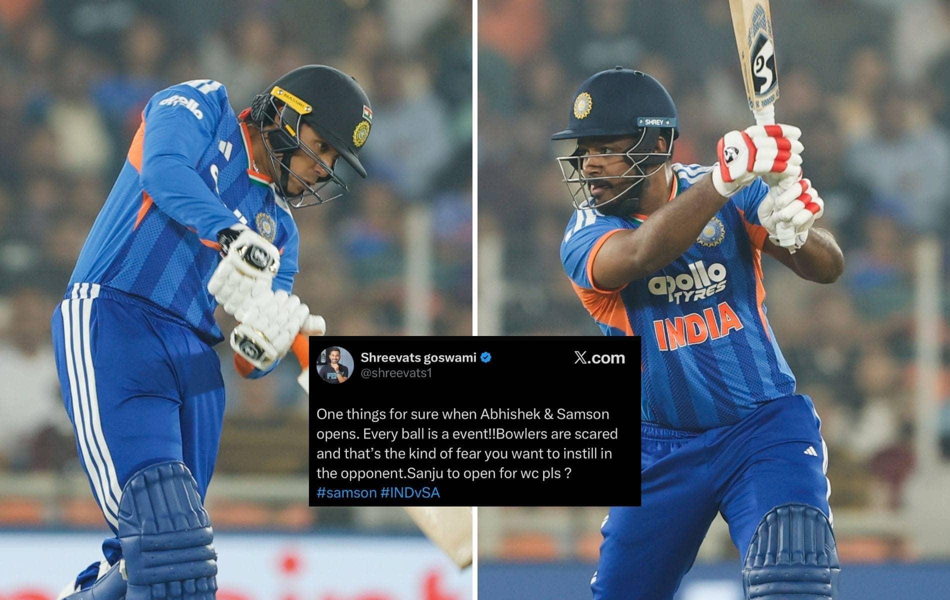 Sharma and Samson Ignite the Field in T20I Showdown!