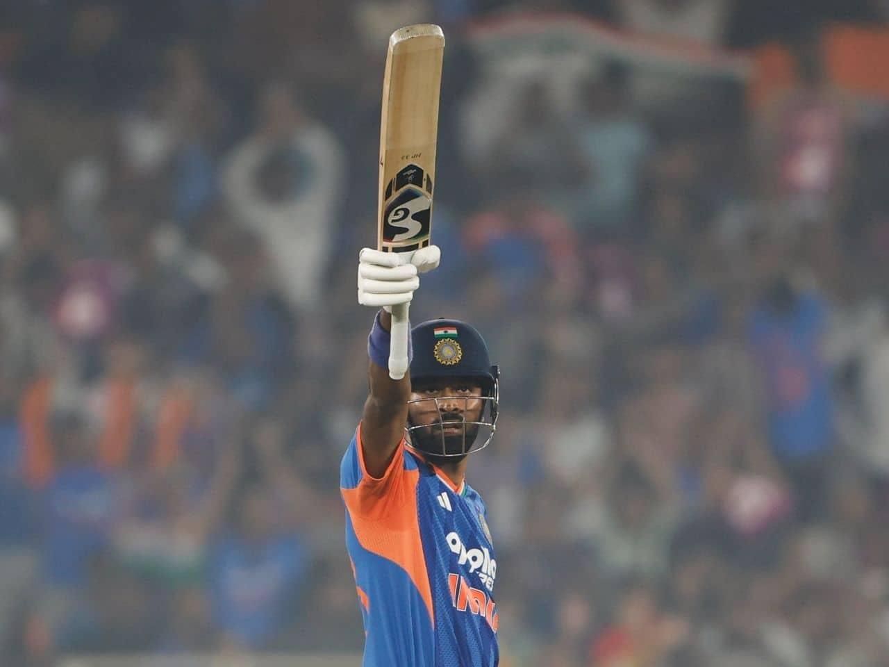 Hardik Pandya nearly steals Yuvi's record in epic T20I