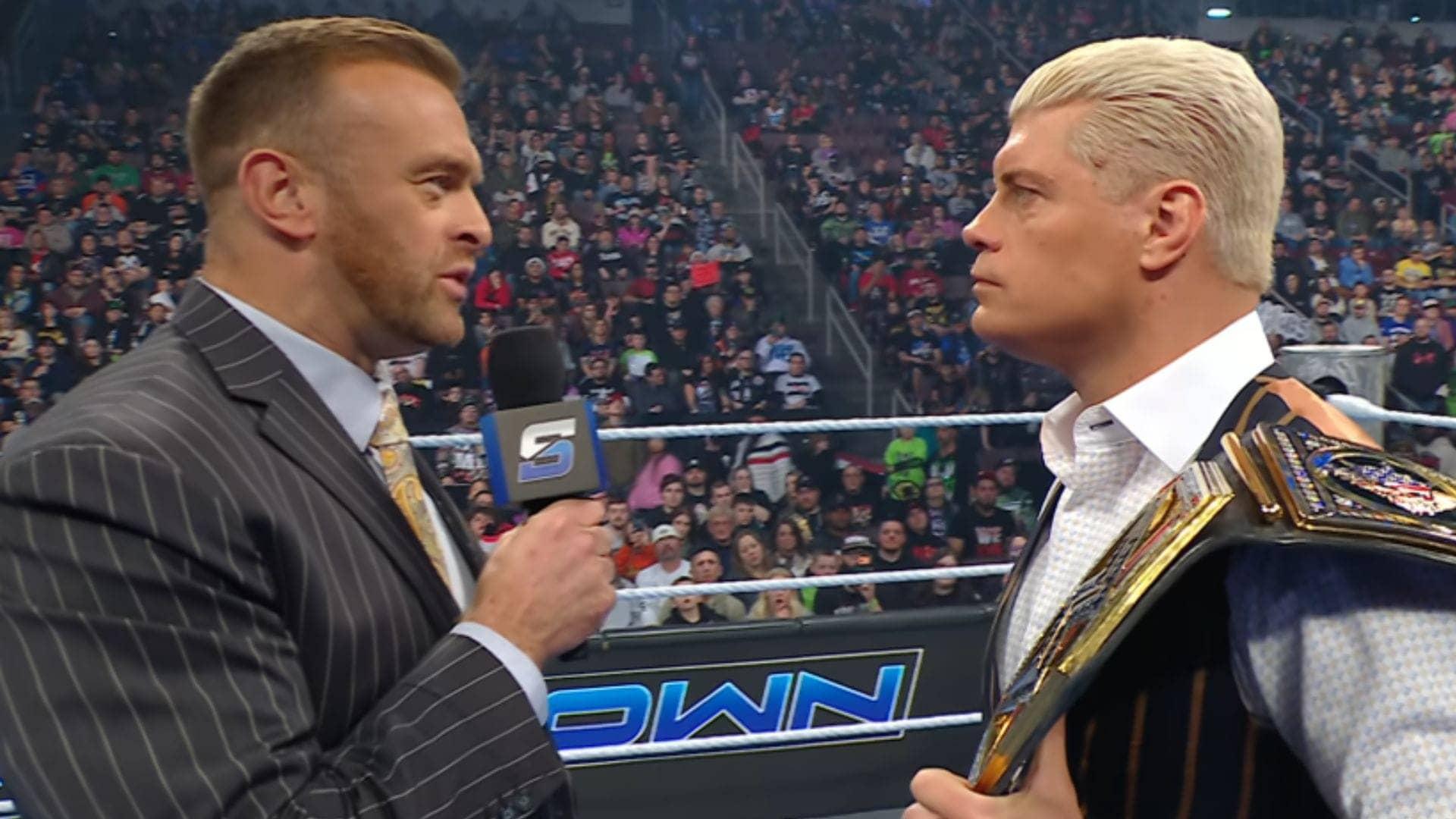 Nick Aldis Declares War on Cody Rhodes for WWE Title!