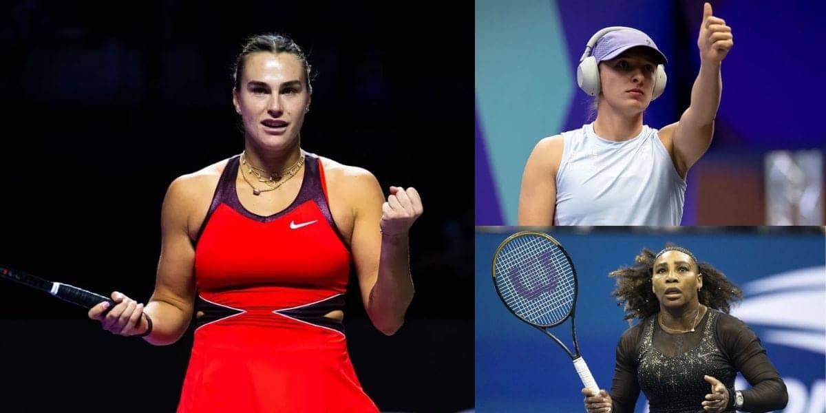Aryna Sabalenka praises Iga Swiatek like Serena Williams