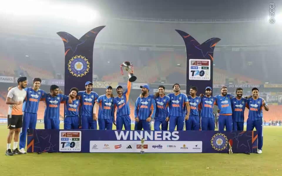 India's T20 Series Win Over South Africa Sets New Record