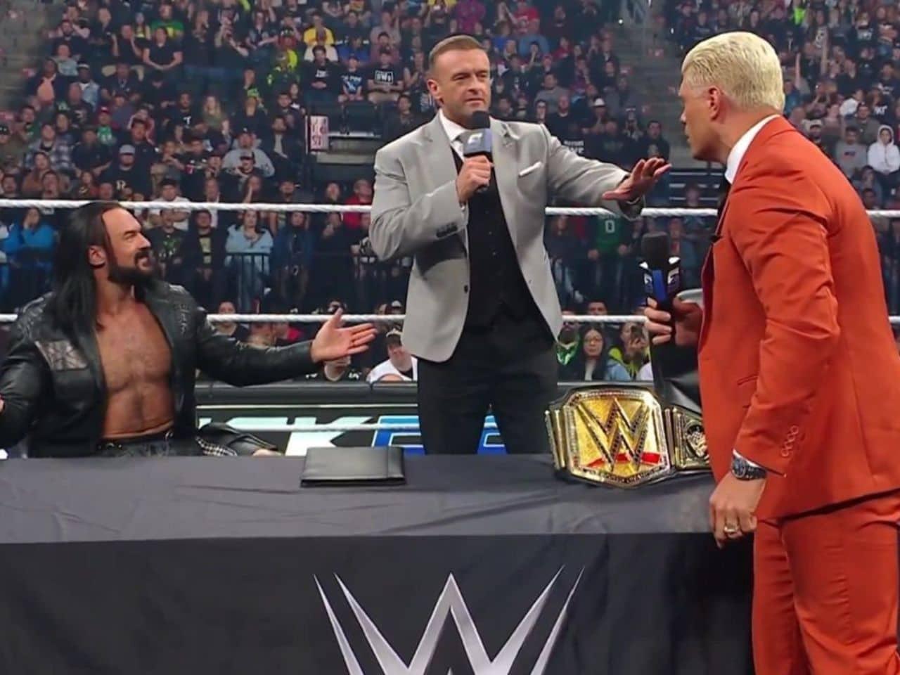 Drew McIntyre Electrifies WWE SmackDown, Challenges Cody Rhodes