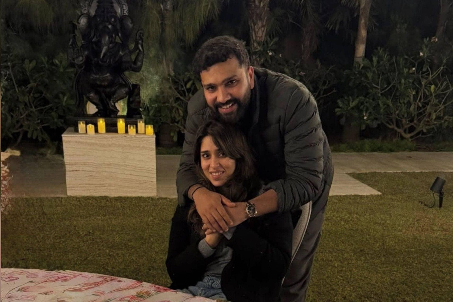 Rohit Sharma Celebrates Ritika's Birthday with Love and Runs