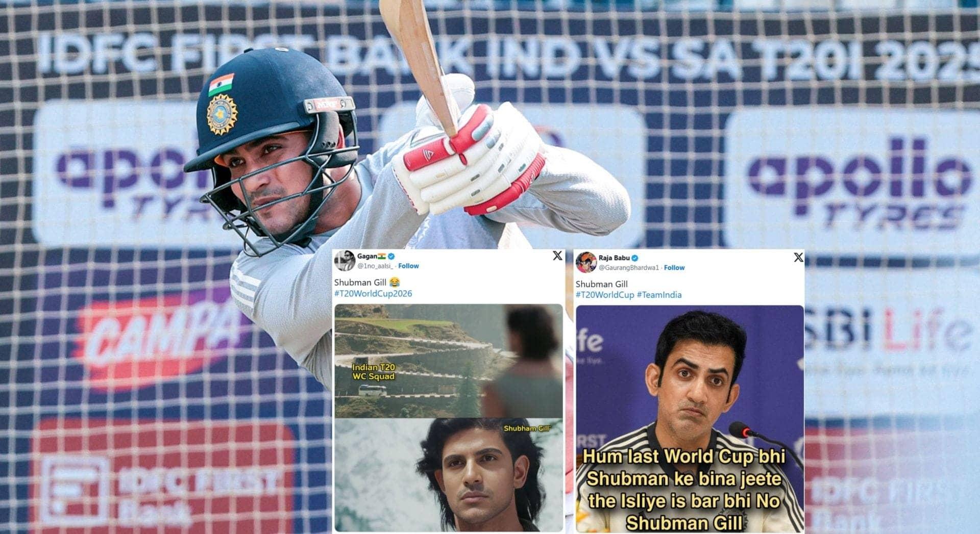 Shubman Gill ki chutti: Memes ka jadoo aur shayari ka rang!