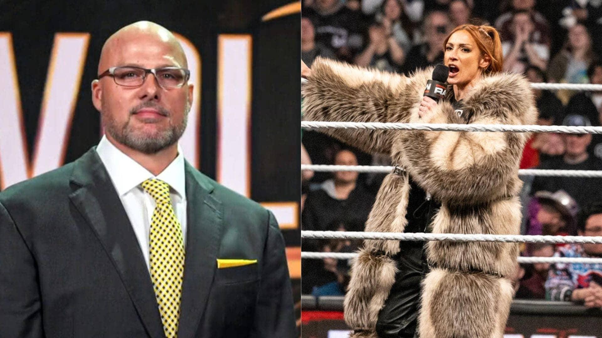 Adam Pearce's Musical Smackdown on Becky Lynch Ignites Rivalry