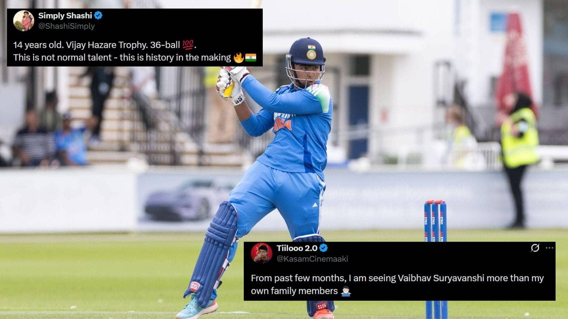 Vaibhav Suryavanshi: Young Cricket Sensation Sets Records Ablaze