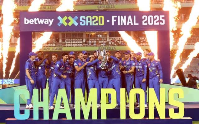 MI Cape Town ka jashn, Newlands par jeet ka junoon hai!