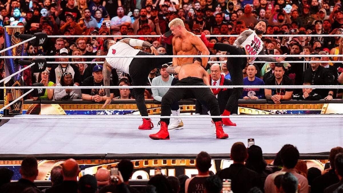 Roman Reigns pulls the strings at WrestleMania with Vince!