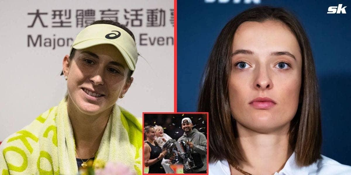Belinda Bencic ka Iga Swiatek se support aur funny vichar