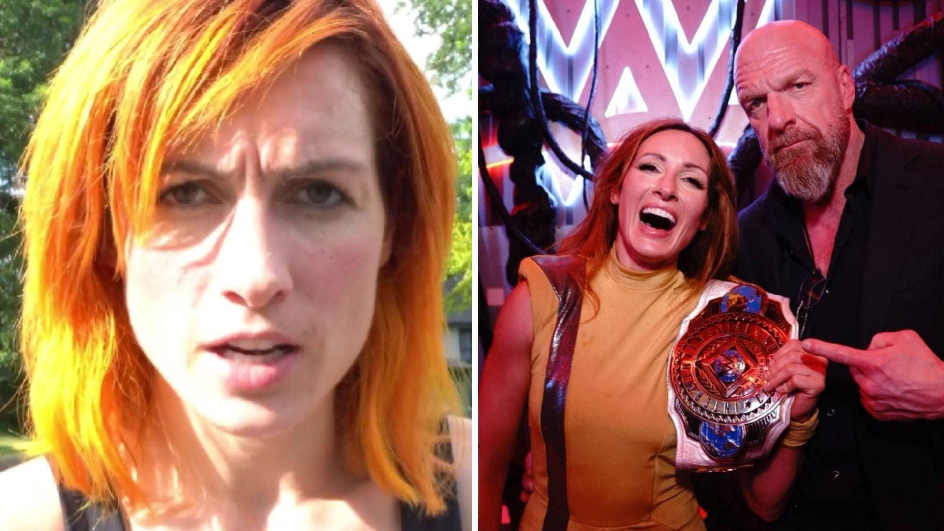 Becky Lynch ka naya look aur championship ka hungama!