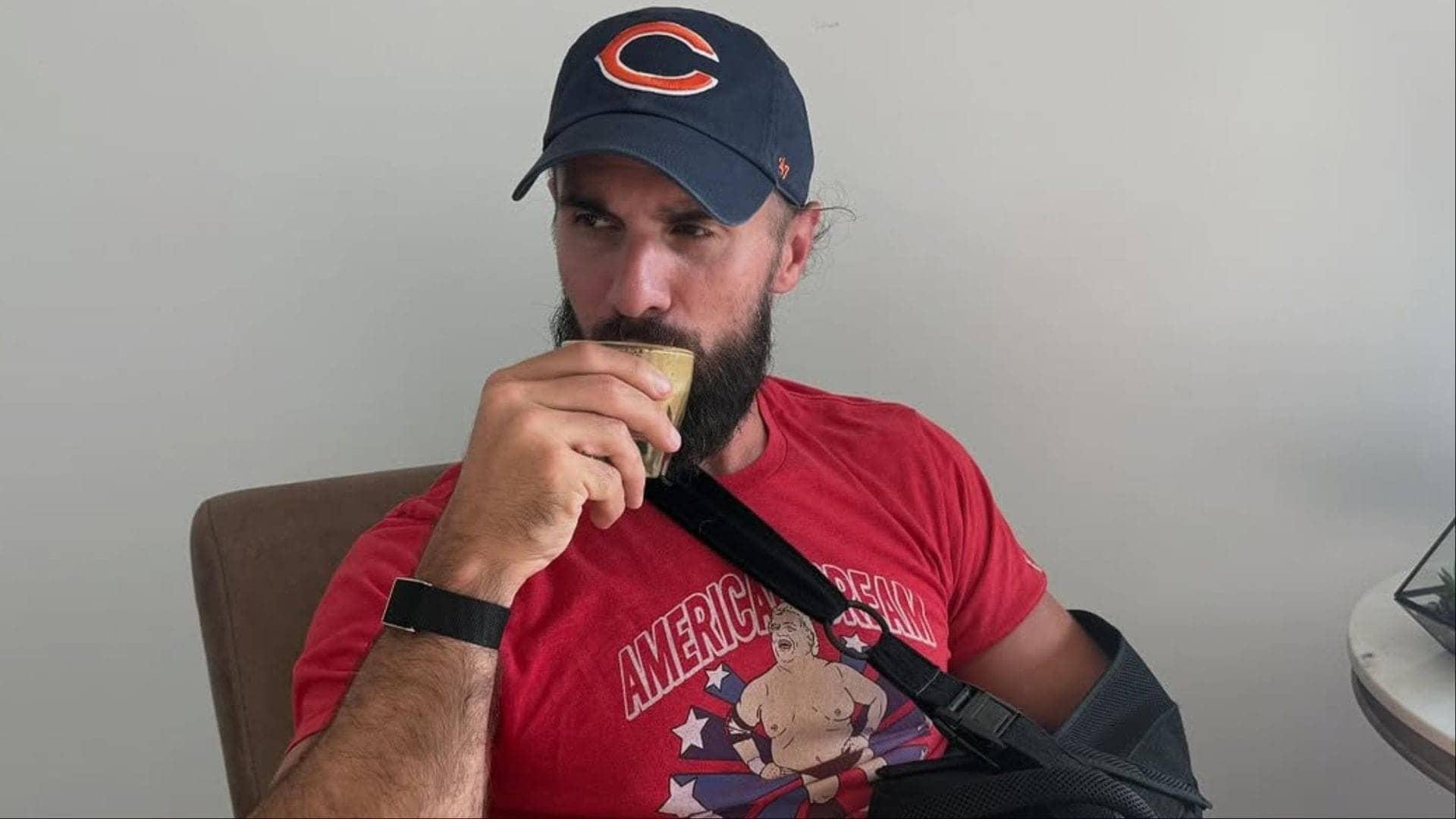 Seth Rollins Takes a Break and Enjoys Family Time, Buddy!