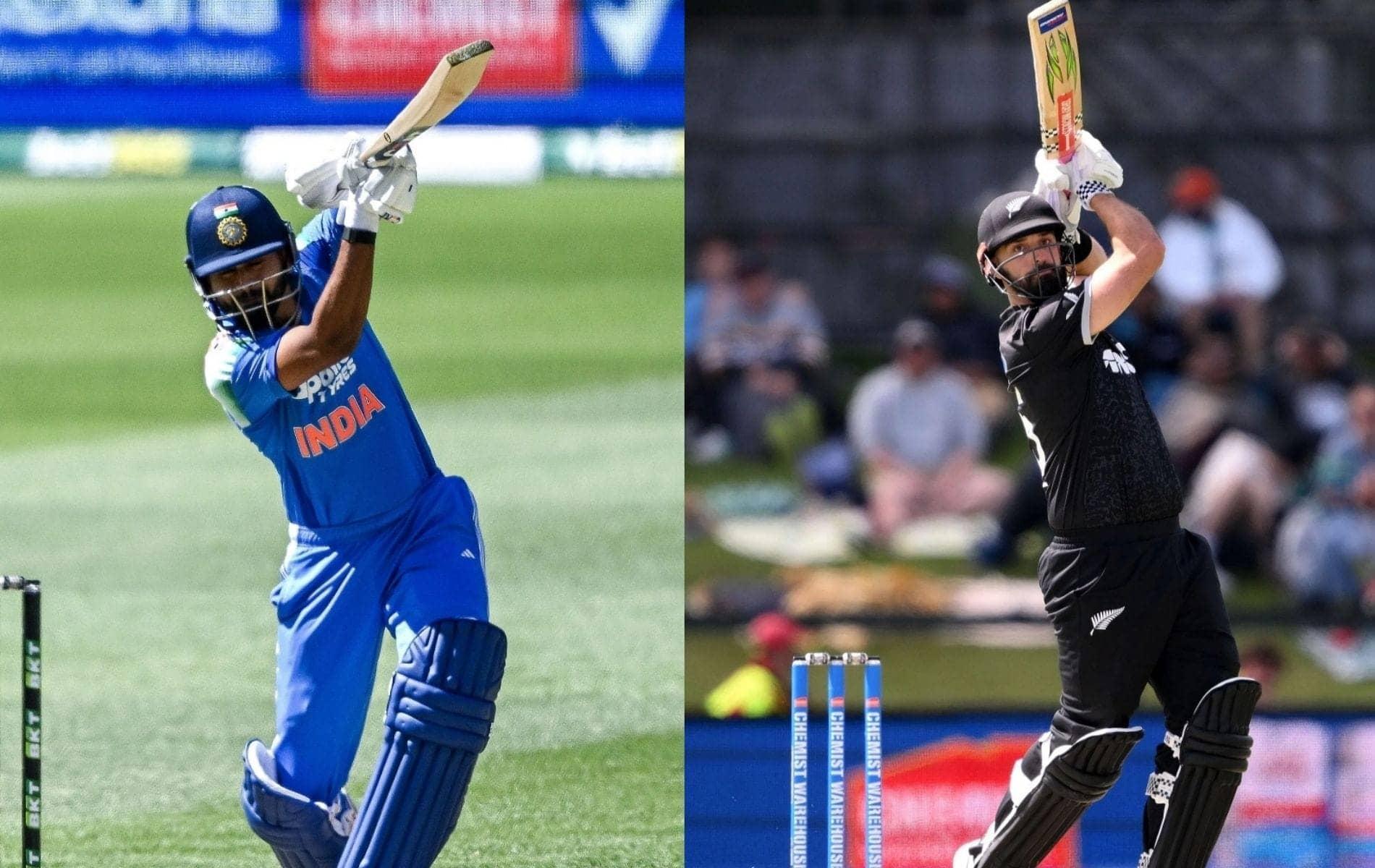 Shreyas Iyer aur Daryl Mitchell ka stats ka maidan hai