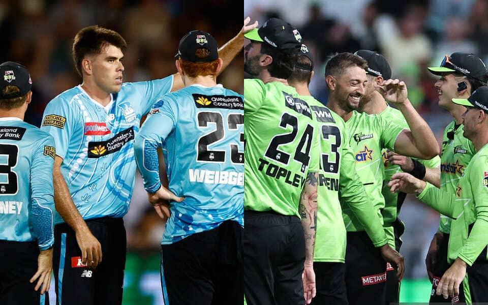 BBL 2025-26: Brisbane Heat vs Sydney Thunder Showdown!