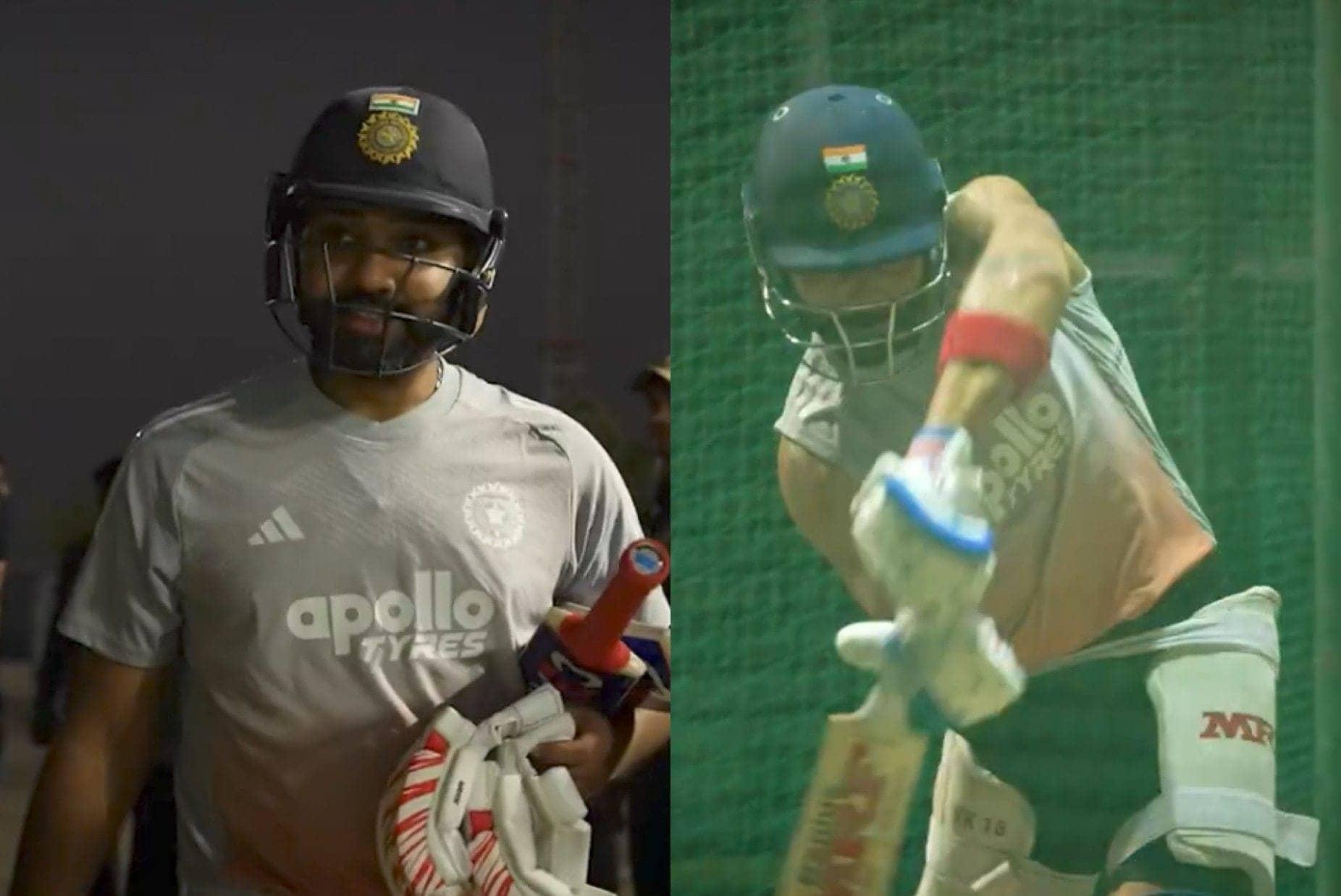 Kohli aur Rohit ki shandar training, ODI se pehle dhamaka!