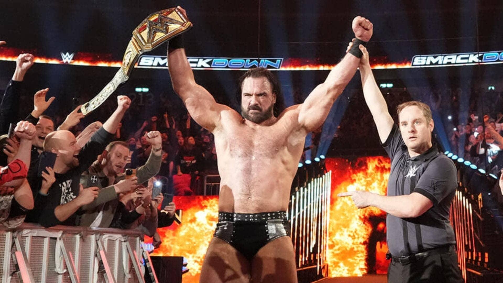 Drew McIntyre electrifies the arena, claims WWE Championship