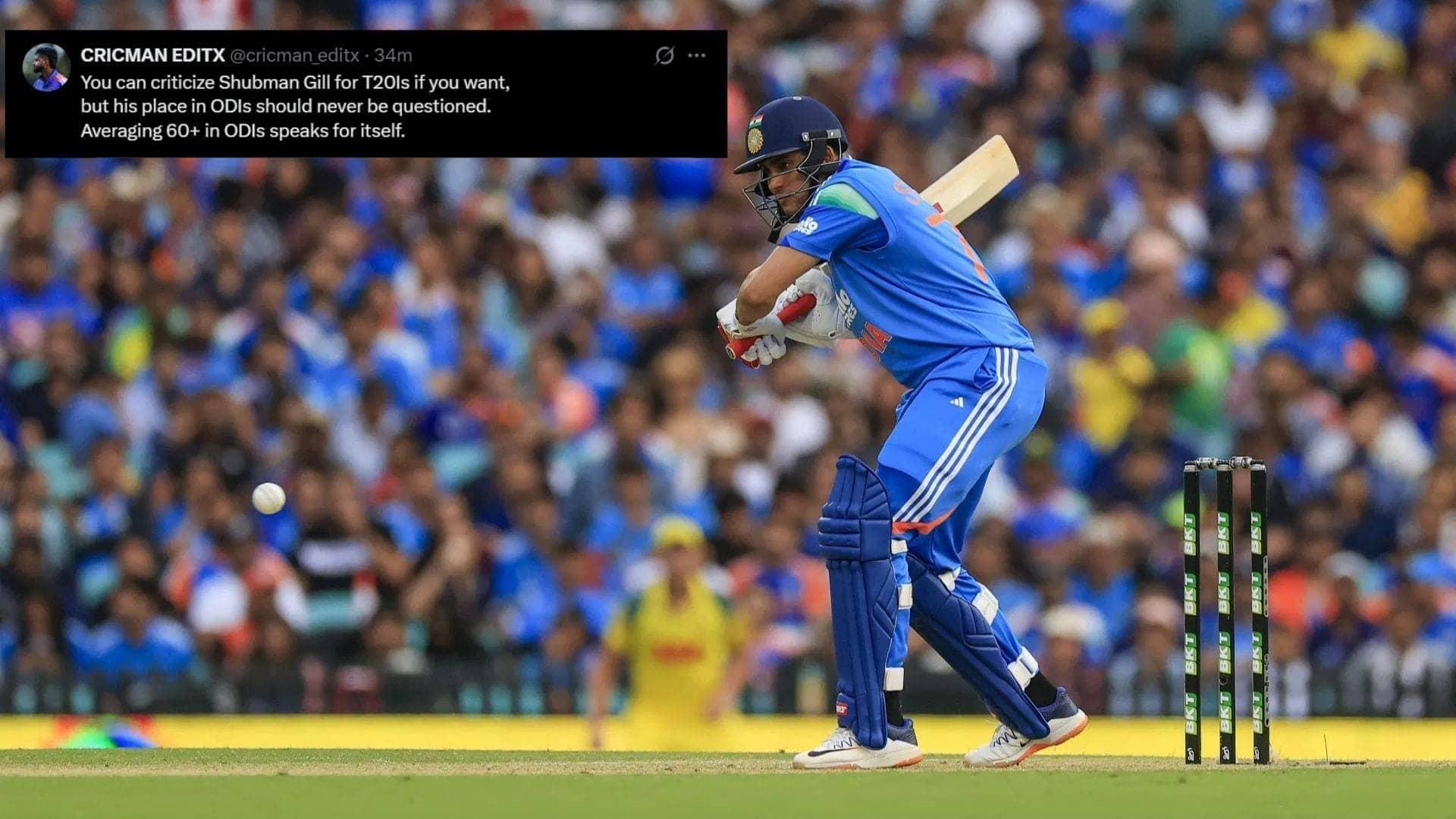 Shubman Gill ka ODI mein comeback: Babu bhaiya style!