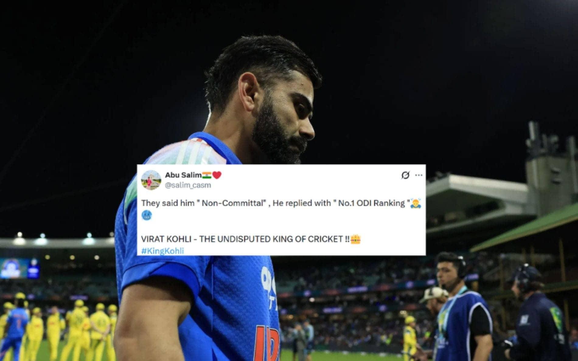 Kohli Soars Back to No. 1: Fans Go Bonkers Over His Return!