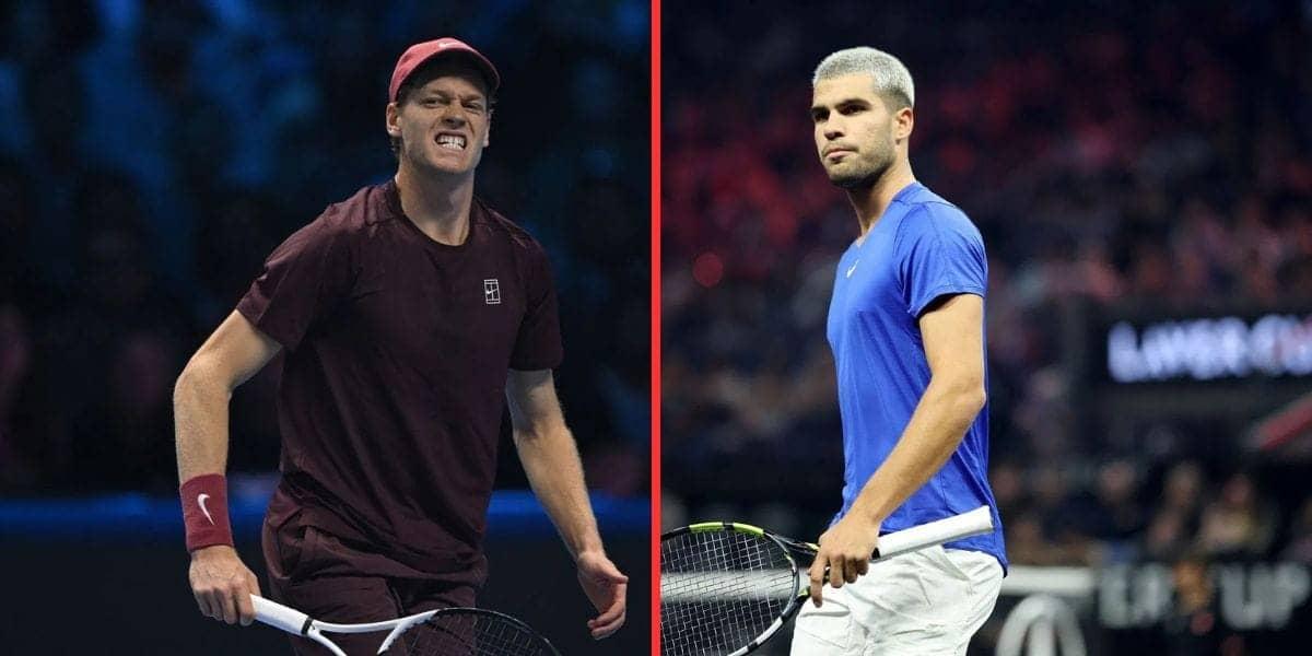 Jannik Sinner Keeps It Cool, Fans Cringe Over Alcaraz Question