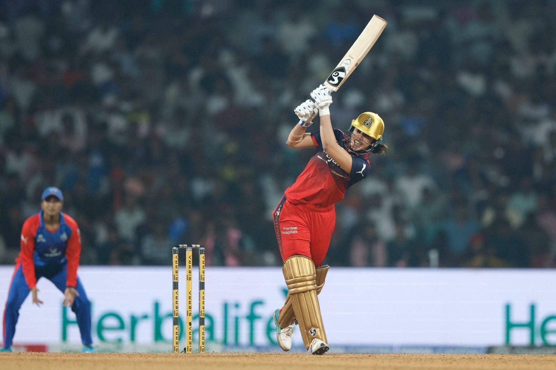Mandhana's near-century thwarted by Hamilton's stunning catch!