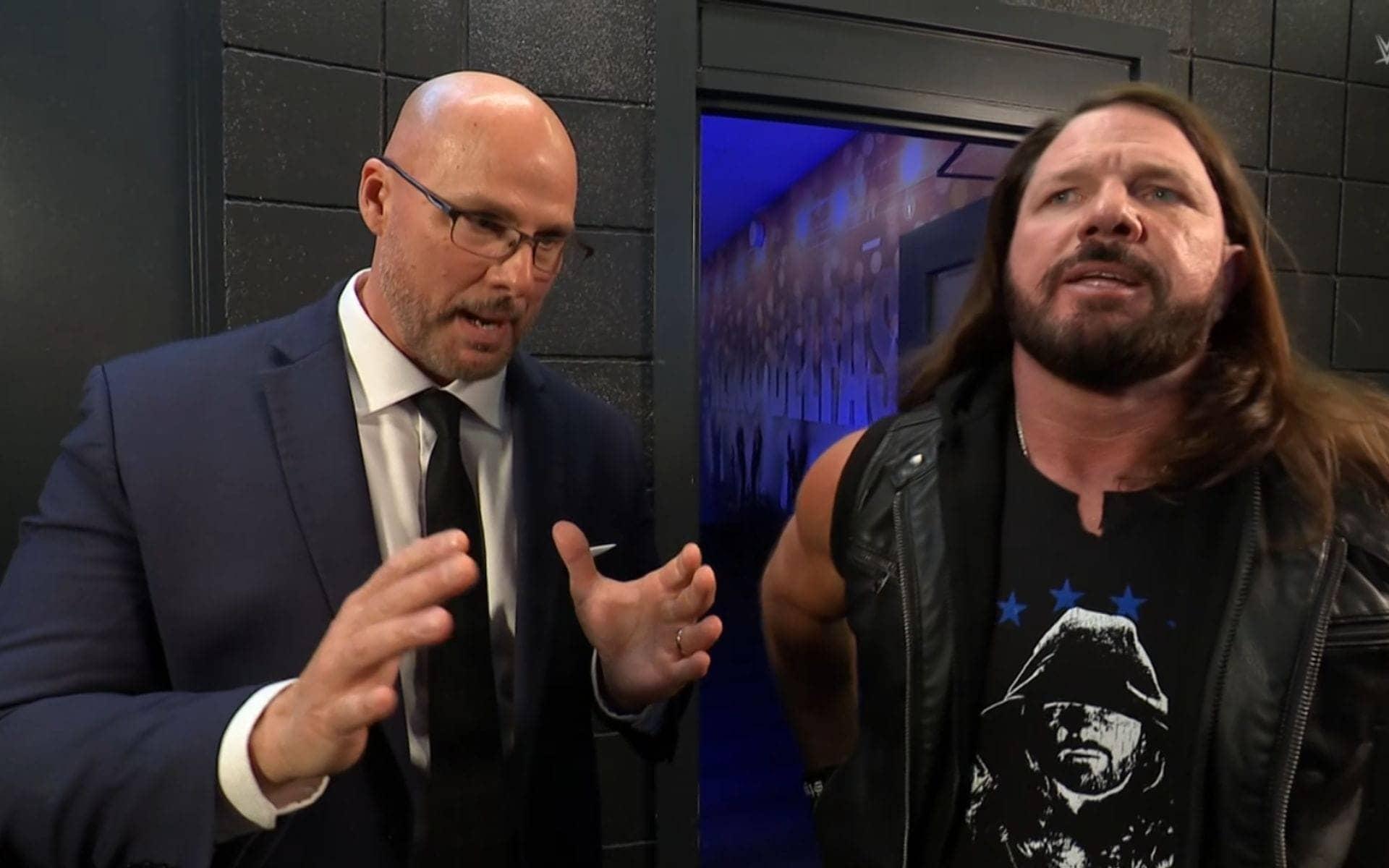 AJ Styles faces a shocking ultimatum from Gunther!