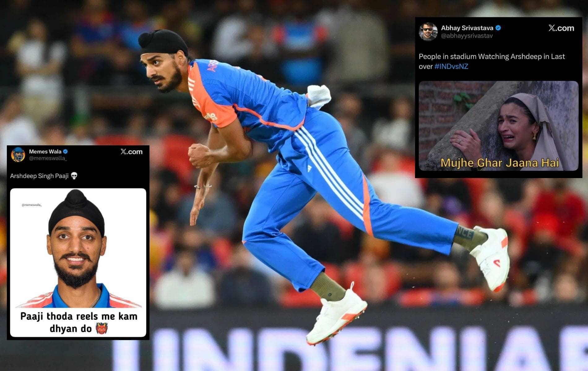 Arshdeep ki expensive spell par social media ka mazak, believe it!