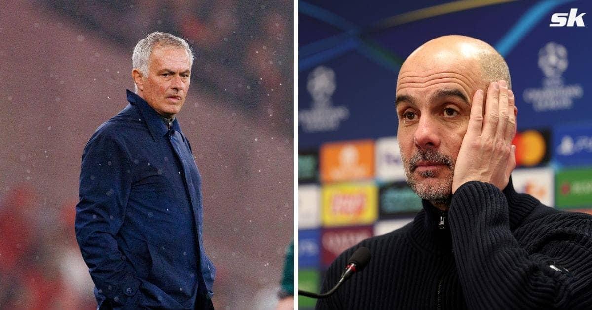Pep Guardiola baffled by Mourinho’s wild goalkeeper strategy
