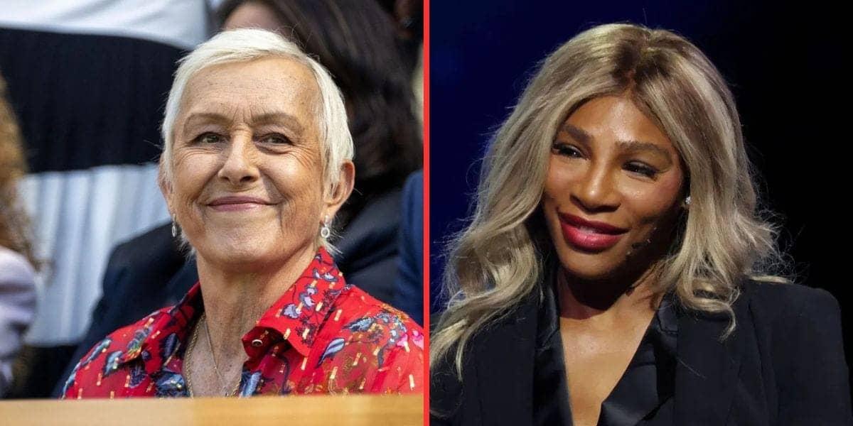 Martina Navratilova nudges Serena on her tennis return tease