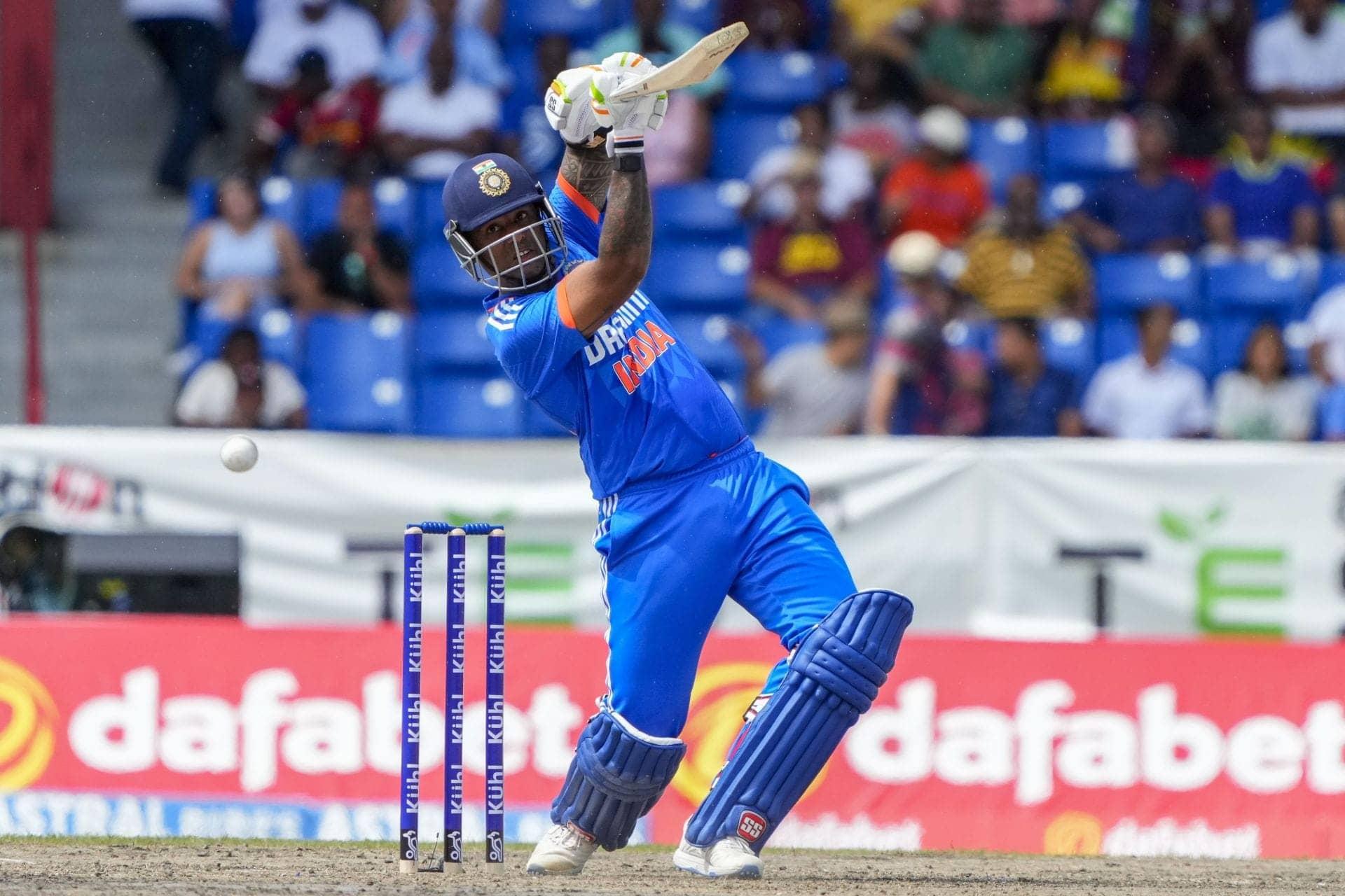 Suryakumar Yadav's Spellbinding Fifty in T20I Showdown