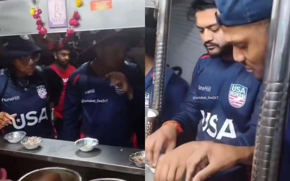 USA Cricket Team Dives into Mumbai Pani Puri After Warm-Up