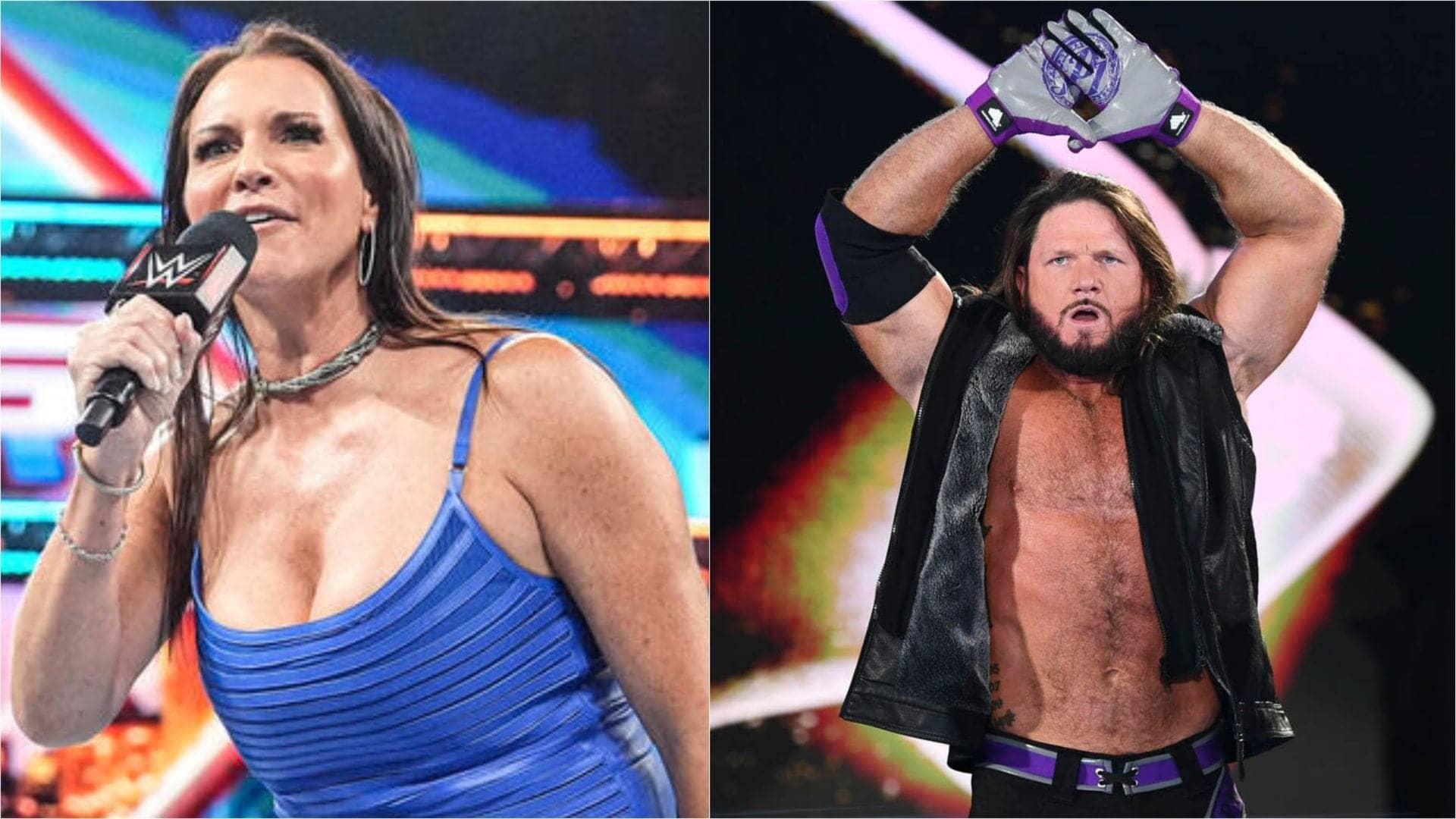 AJ Styles to Drop Knowledge on Stephanie's Podcast Next