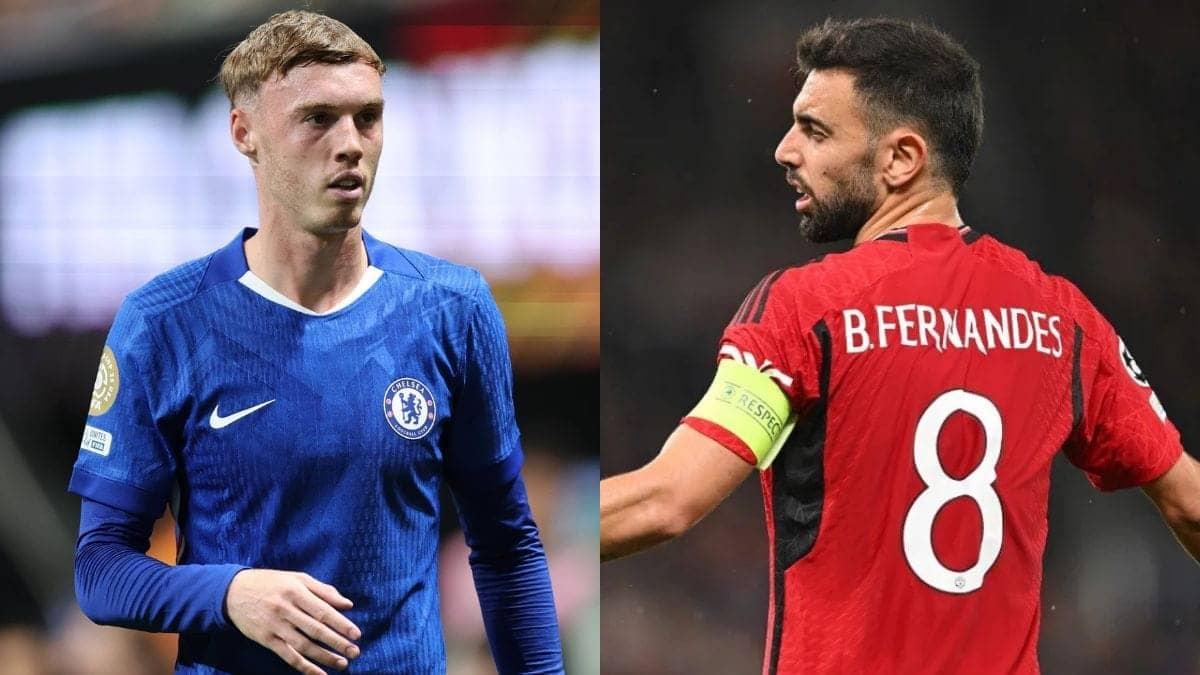 Bruno Fernandes ka zabardast message Cole Palmer ko hat-trick ke baad