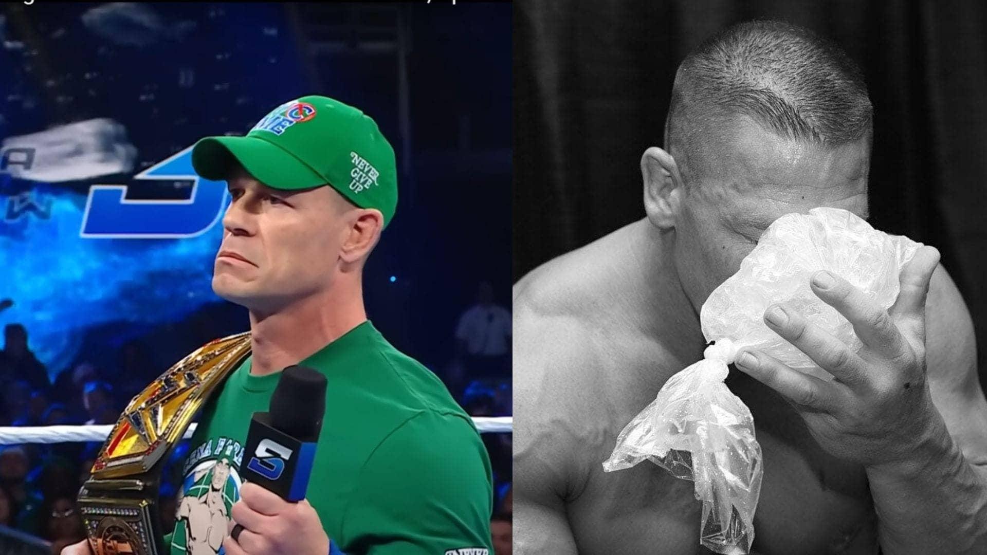 A Magical Mishap: Seth Rollins Accidentally Breaks Cena's Nose