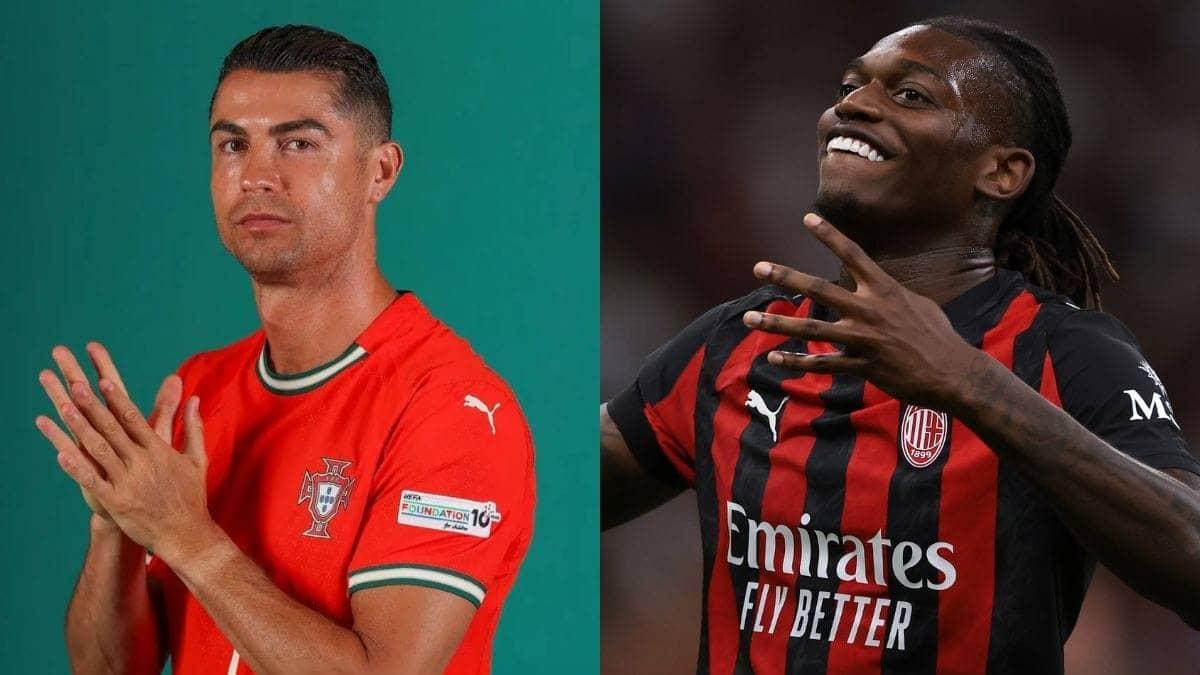 Leao Meets Ronaldo: A Moment of Pure Magic and Talent