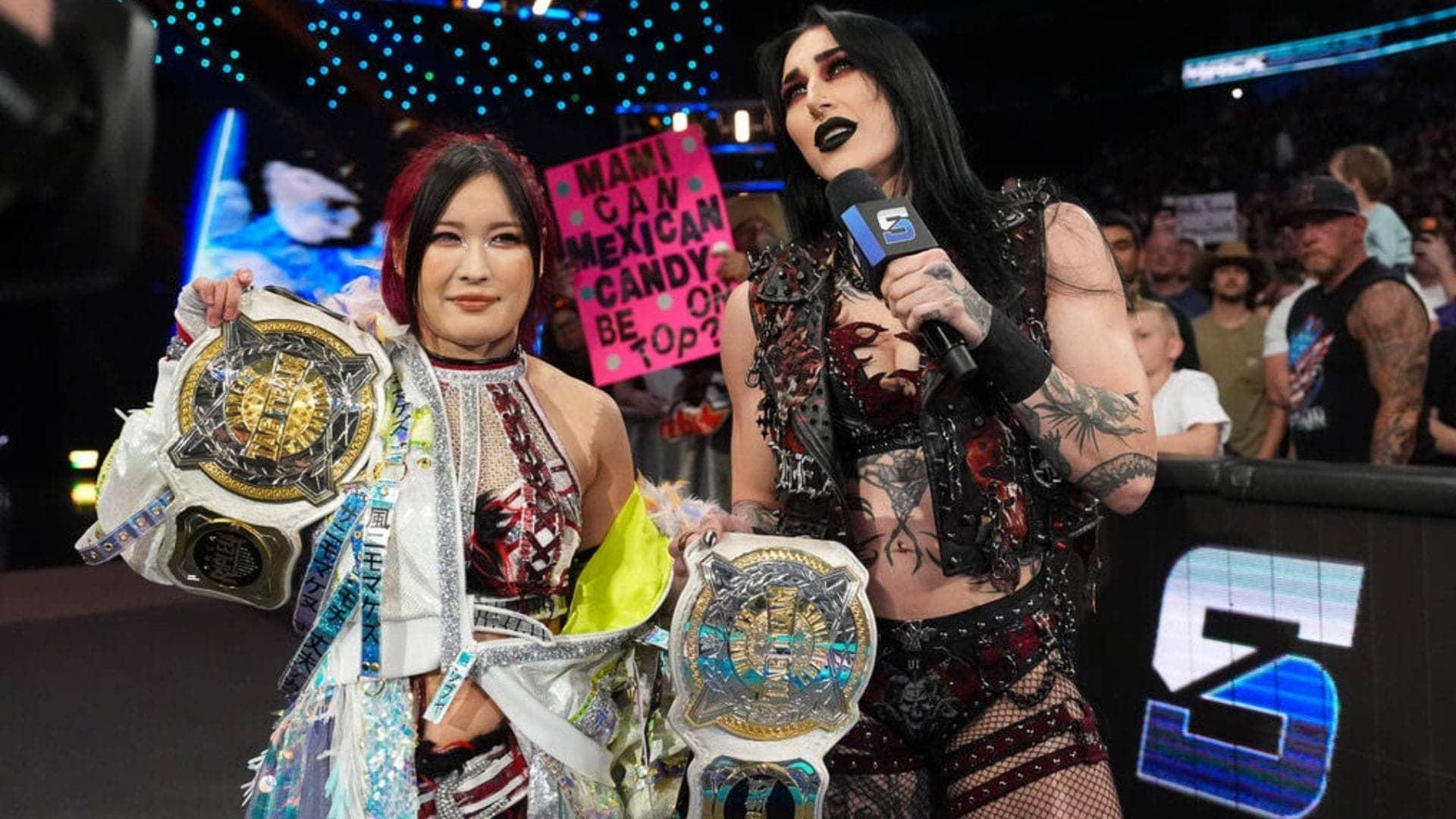 WWE SmackDown: Rhea Ripley Steps Up Against Giulia Tonight