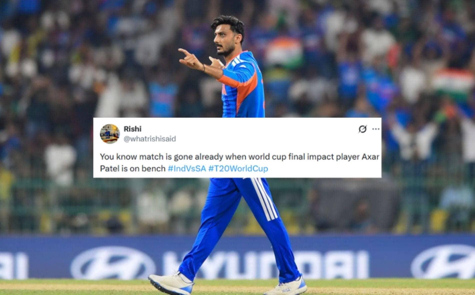 Why is Axar Patel benched in T20 World Cup? Fans bewildered
